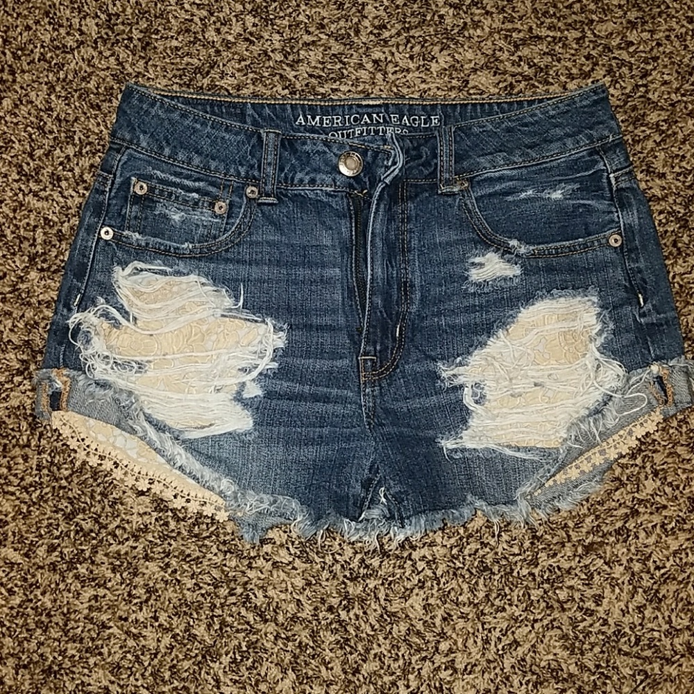 American Eagle jean shorts
